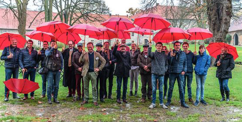 Club der europäischen Ackerbauern zu Gast auf dem Rittergut!